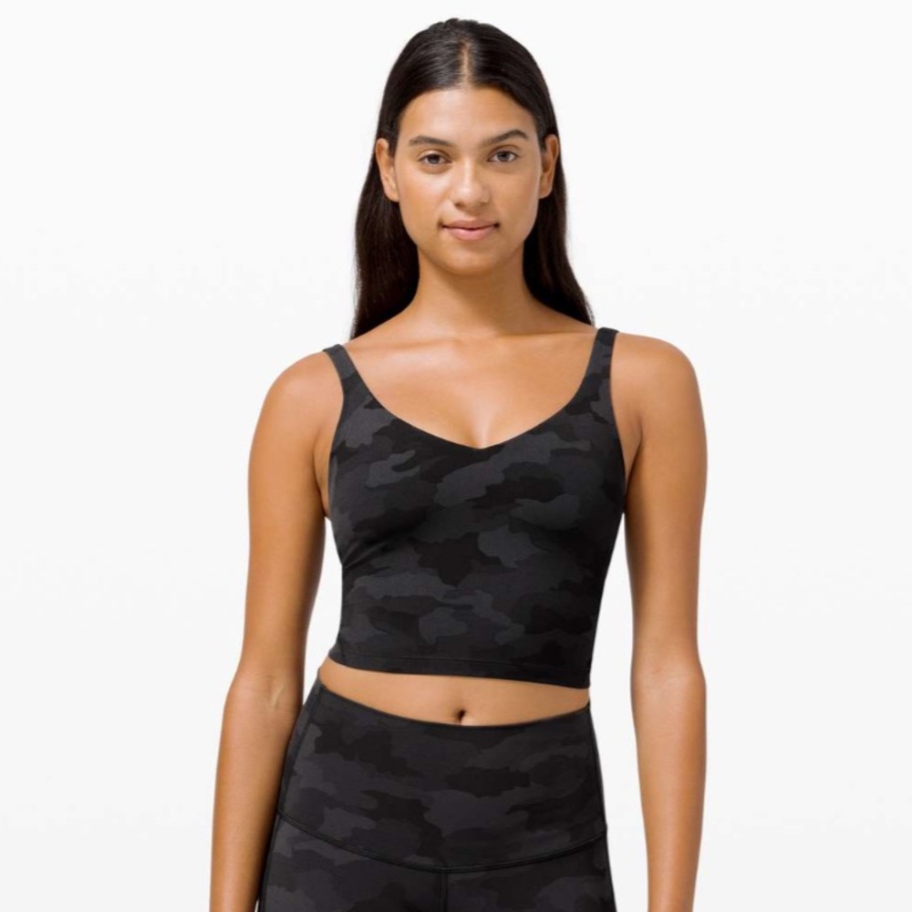 Lululemon Align Tank Heritage 365 Camo Deep Coal Multi size 6